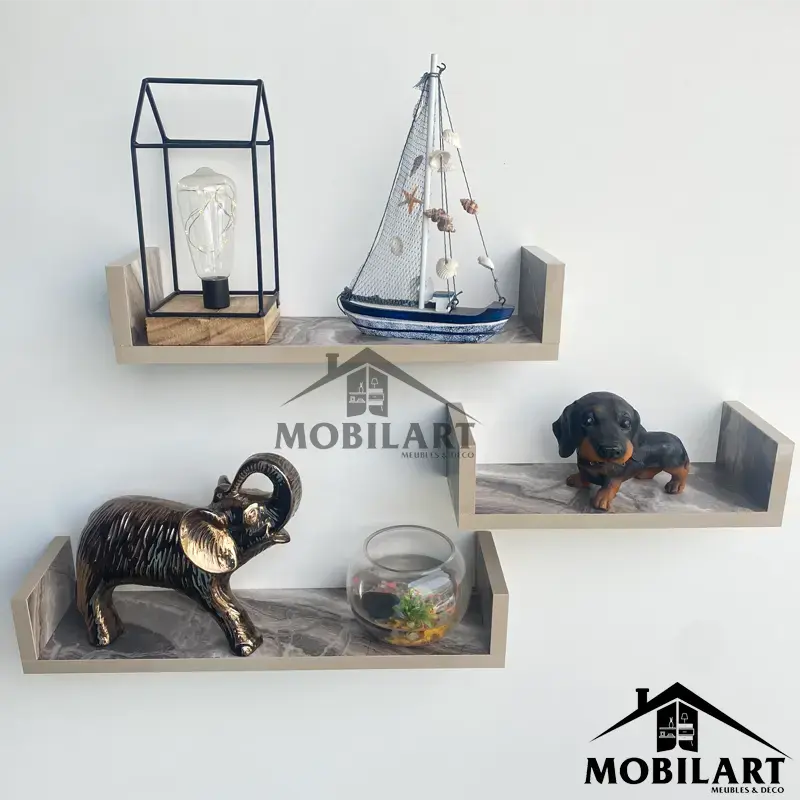 Pack 3 étagères Mobilart.ma