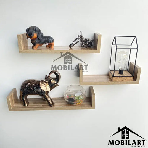 Pack 3 étagères Mobilart.ma