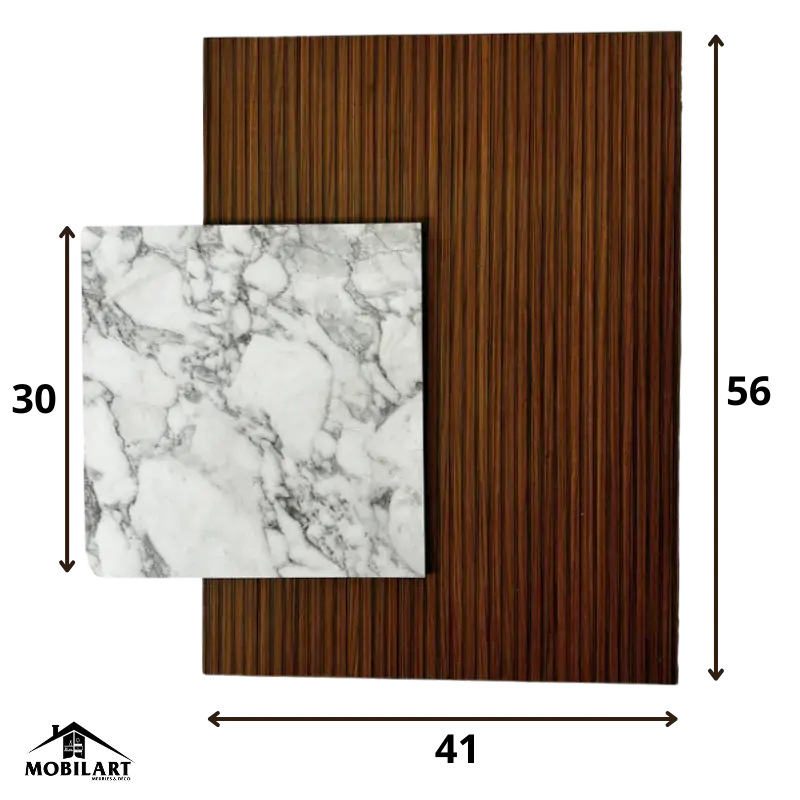 Cache tableau électrique en Bois - moderne Mobilart.ma