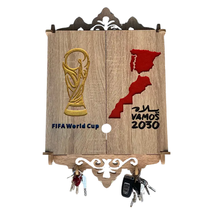 Cache tableau électrique en Bois - Vamos 2030 Mobilart.ma