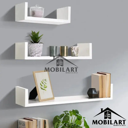 Pack 3 étagères Mobilart.ma