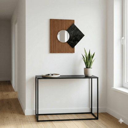 Cache tableau électrique en Bois - moderne miroir