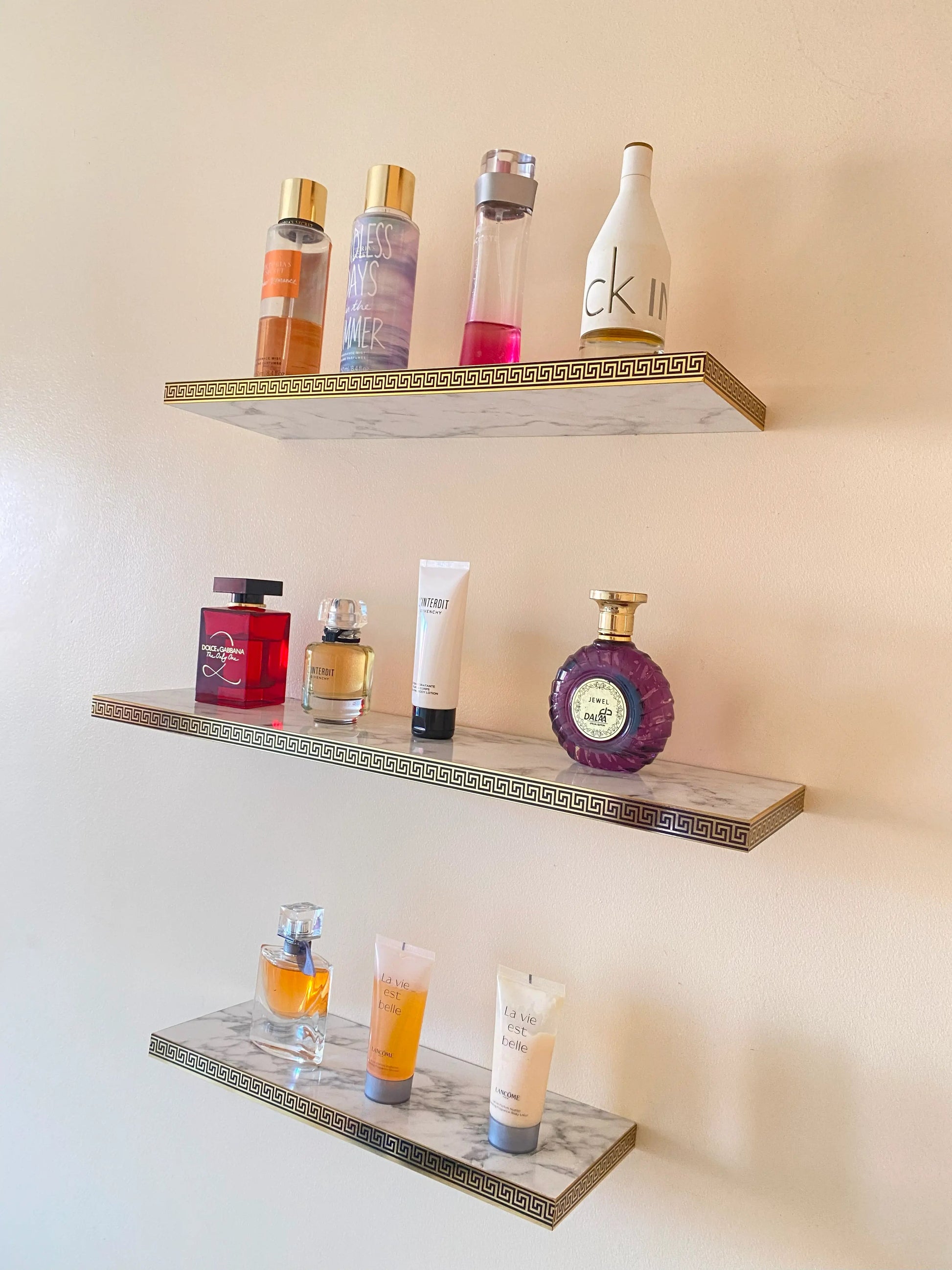 Pack 3 étagères Versace Mobilart.ma