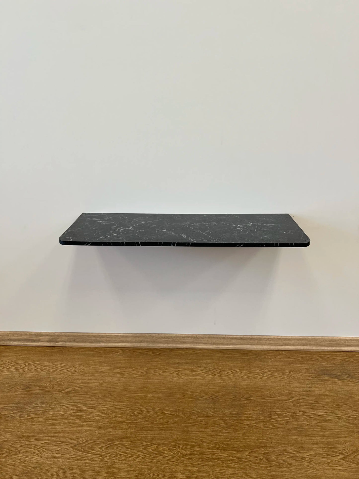 Table Murale Pliante Bords Arrondis