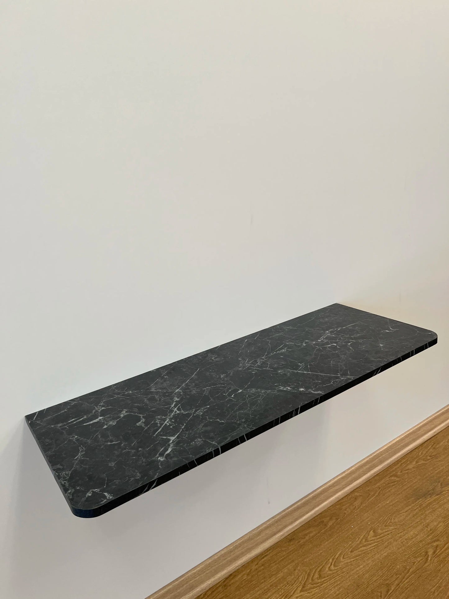 Table Murale Pliante Bords Arrondis