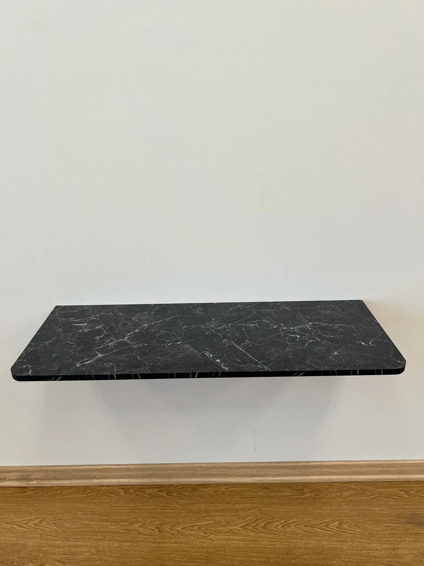 Table Murale Pliante Bords Arrondis