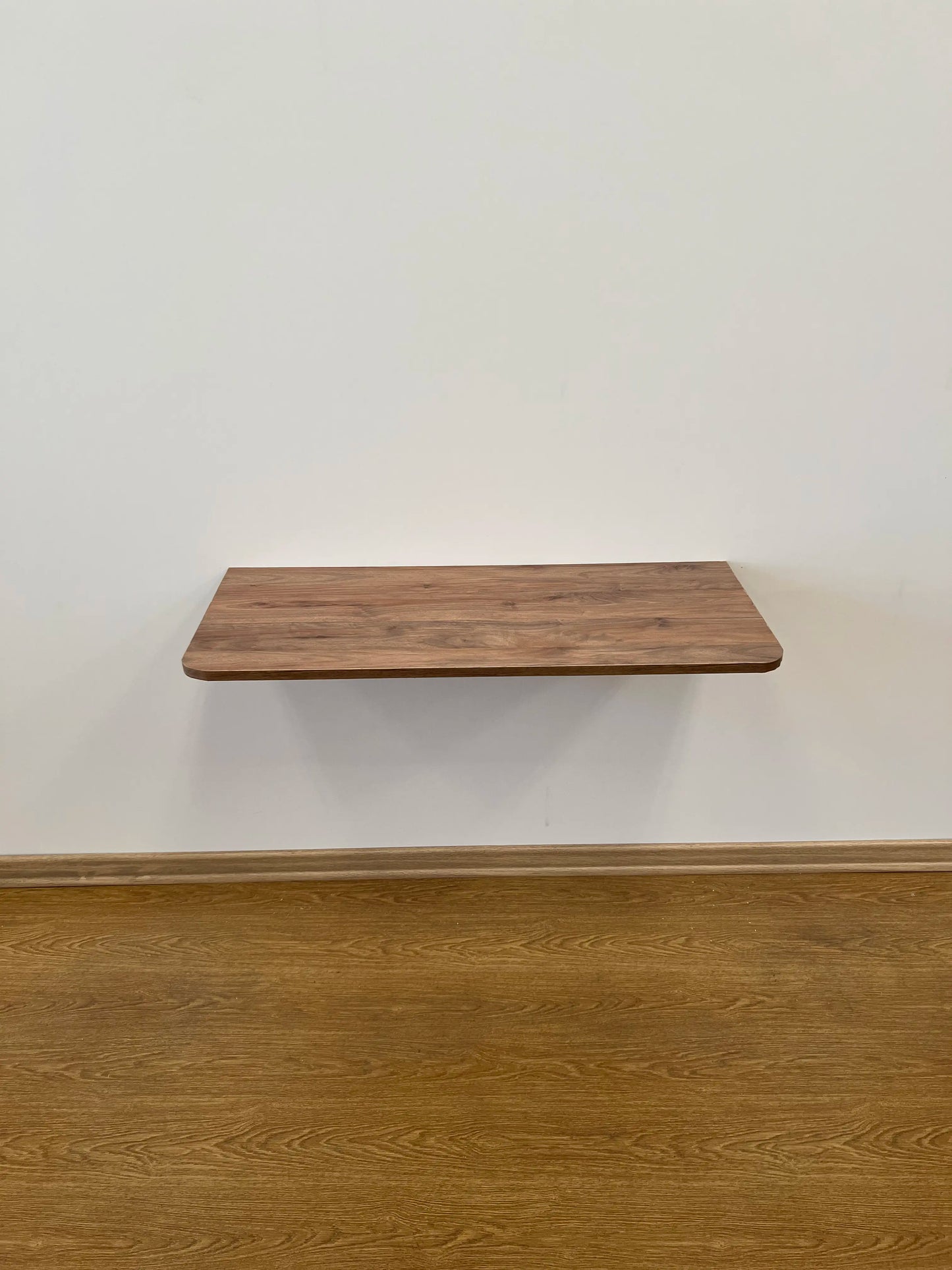 Table Murale Pliante Bords Arrondis