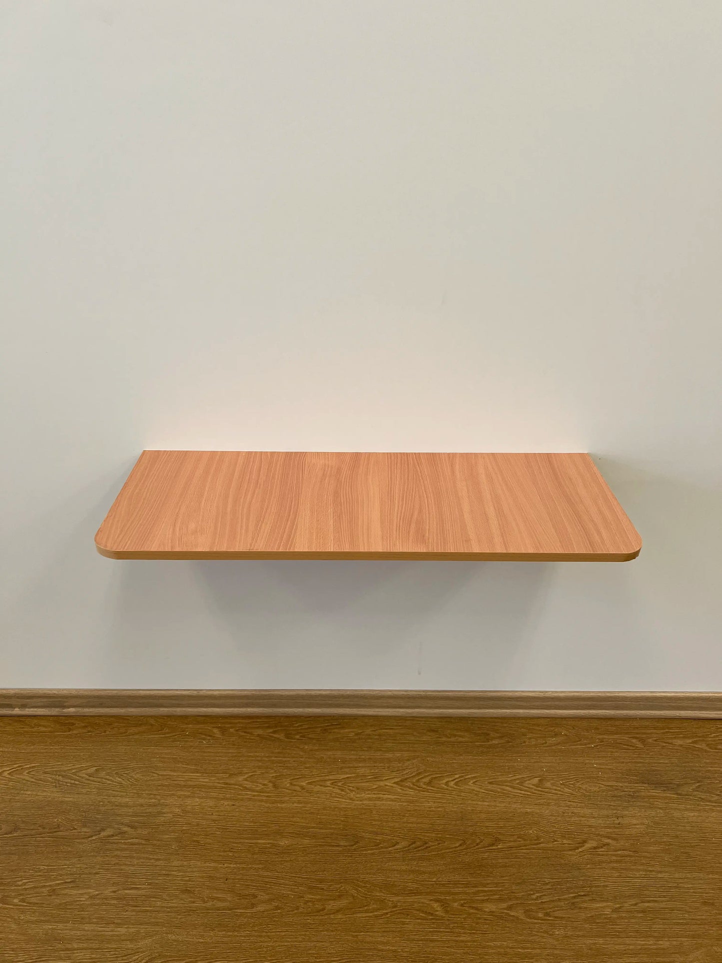 Table Murale Pliante Bords Arrondis