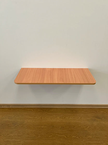 Table Murale Pliante Bords Arrondis