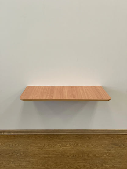 Table Murale Pliante Bords Arrondis