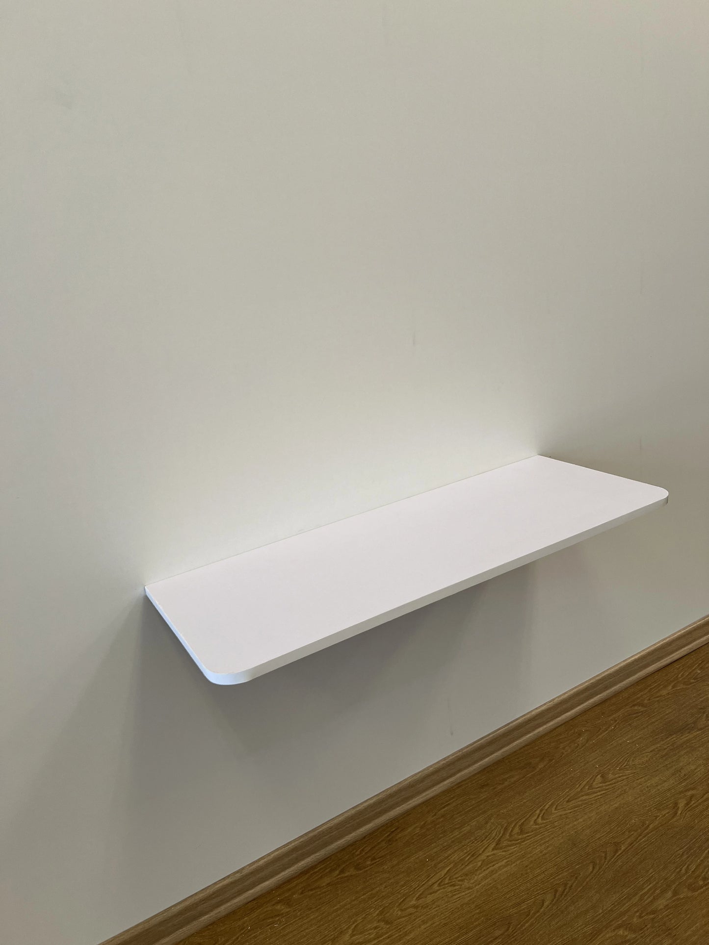 Table Murale Pliante Bords Arrondis