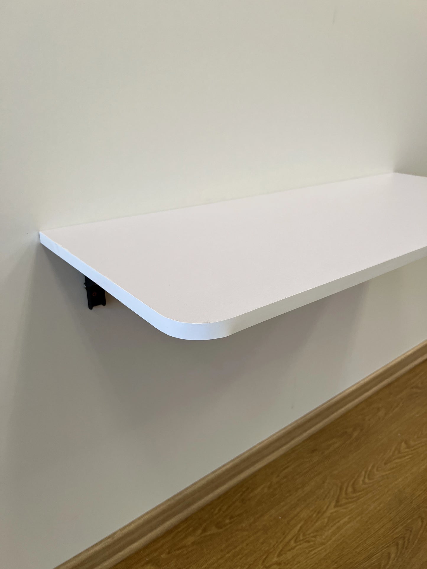 Table Murale Pliante Bords Arrondis