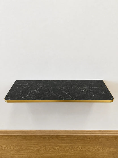 Table Murale Pliante Bords Arrondis