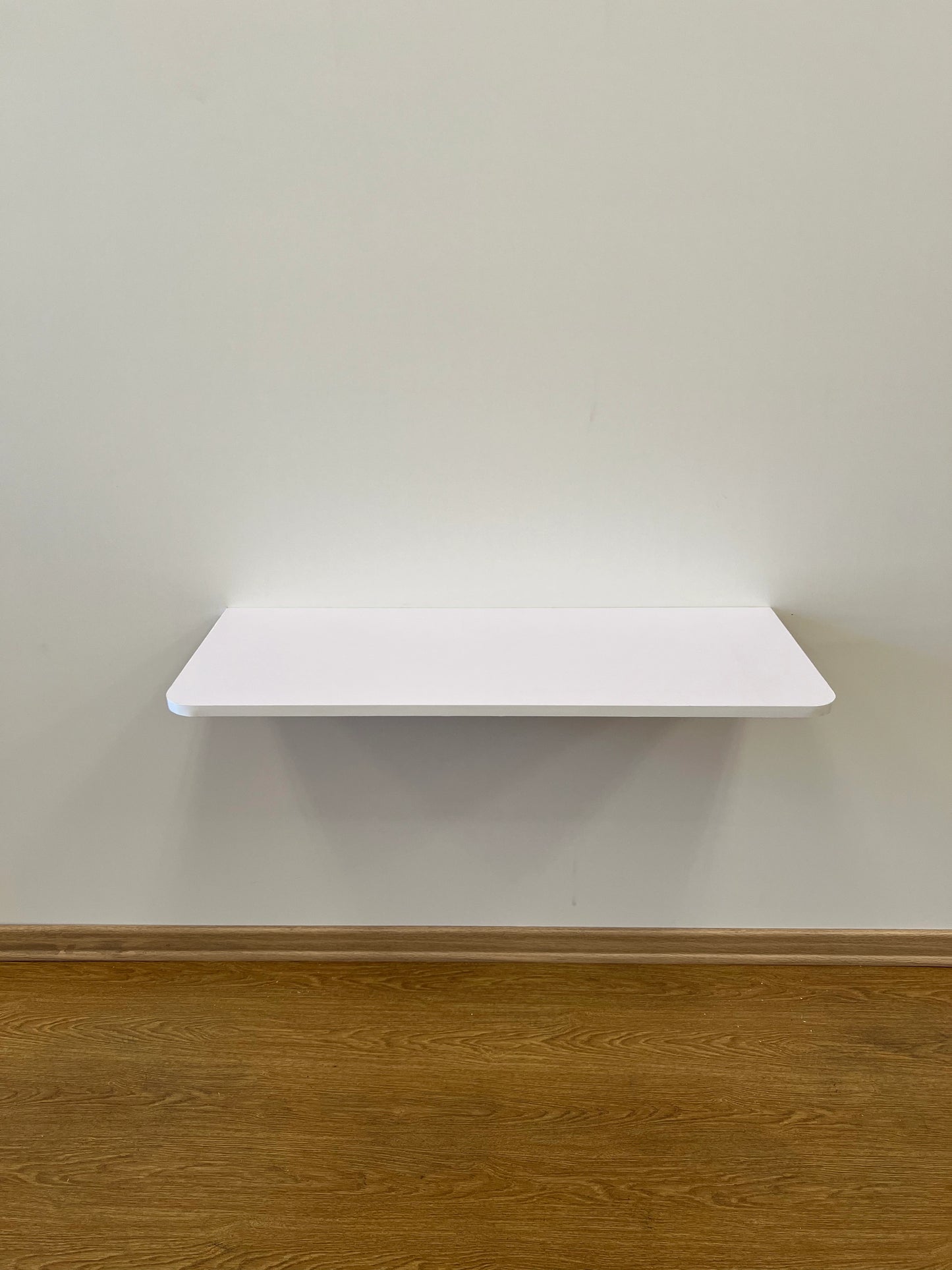 Table Murale Pliante Bords Arrondis