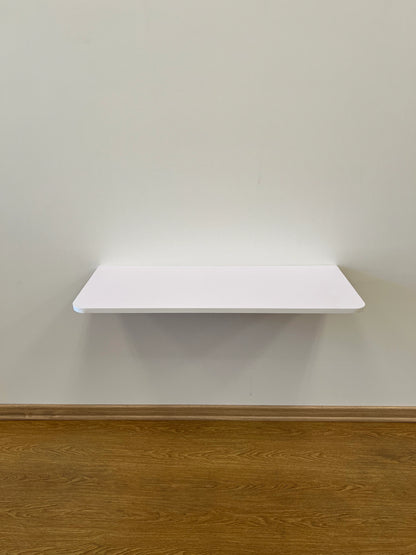 Table Murale Pliante Bords Arrondis