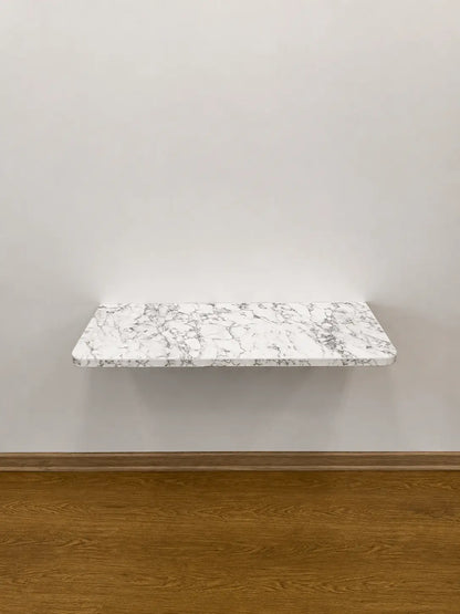 Table Murale Pliante Bords Arrondis