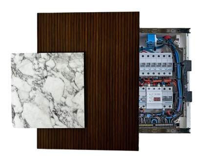 Cache tableau électrique en Bois - moderne Mobilart.ma