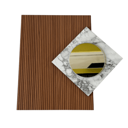 Cache tableau électrique en Bois - moderne miroir