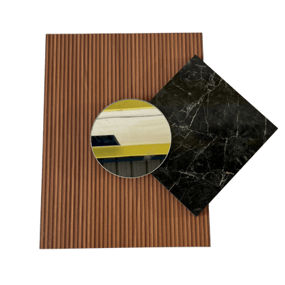 Cache tableau électrique en Bois - moderne miroir